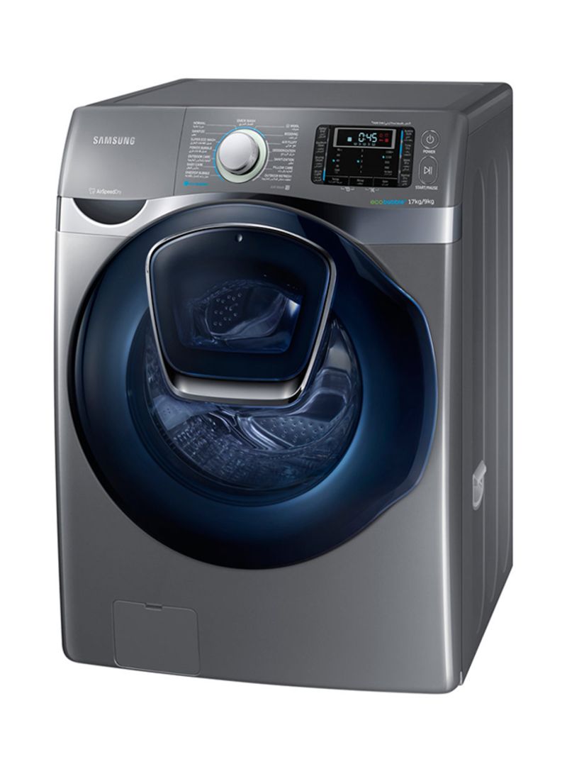 Front Loading Washing Machine 17 Kg WD17J9810KP Stainless Inox